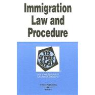 Immigration Law and Procedure in a Nutshell