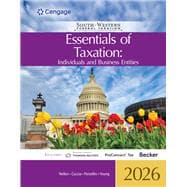 South-Western Federal Taxation 2026 Essentials of Taxation: Individuals and Business Entities,9798214044163