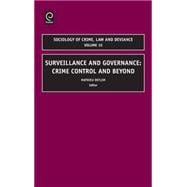 Surveillance and Governance book cover, ISBN 9780762314164