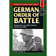 German Order of Battle 1st-290th Infantry Divisions in WWII
