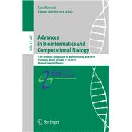 Advances in Bioinformatics and Computational Biology