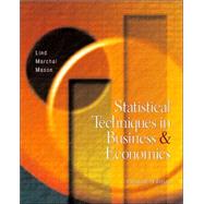 Statistical Techniques in Business and Economics W/ Student CD and PowerWeb