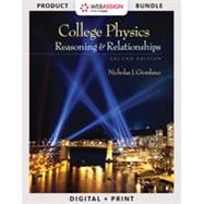 Bundle: College Physics: Reasoning and Relationships, 2nd + WebAssign Printed Access Card for Giordano's College Physics, Volume 1, 2nd Edition, Multi-Term