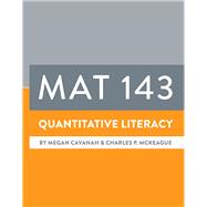 Sandhills CC MAT 143 Quantitative Literacy