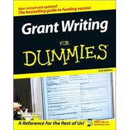 Grant Writing For Dummies<sup>?</sup>, 2nd Edition