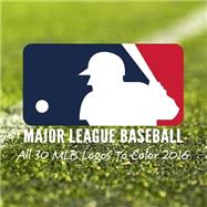 Major League Baseball - All 30 Mlb Logos to Color 2016