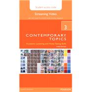 Contemporary Topics 3 Streaming Video Access Code Card