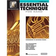 Essential Technique for Band with EEi - Intermediate to Advanced Studies: F Horn (Book/Online Media)