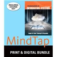 MindTap MIS for Stair/Reynolds' Fundamentals of Information Systems, 8th Edition, [Instant Access], 1 term (6 months)