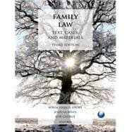 Family Law Text, Cases, and Materials