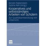Kooperatives und selbständiges Arbeiten von Schülern