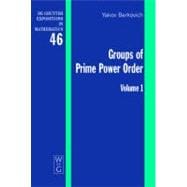 Groups of Prime Power Order