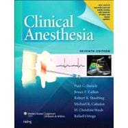 Clinical Anesthesia, 7e: Print + Ebook with Multimedia