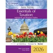 CNOWv2 for Nellen/?Cuccia/?Persellin/?Young’s South-Western Federal Taxation 2026: Essentials of Taxation: Individuals and Business Entities, 1 term Printed Access Card