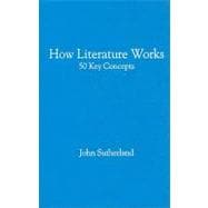How Literature Works 50 Key Concepts