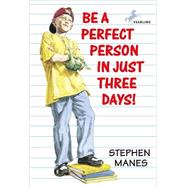 Be a Perfect Person in Just Three Days!
