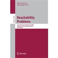 Reachability Problems : Third International Workshop, RP 2009, Palaiseau, France, September 23-25, 2009, Proceedings