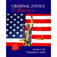 CRIMINAL JUSTICE IN AMERICA