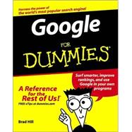 Google<sup><small>TM</small></sup> For Dummies<sup>®</sup>