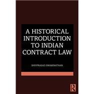 A Historical Introduction to Indian Contract Law book cover, ISBN 9781041244202