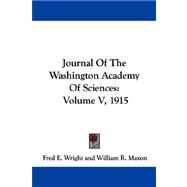 Journal of the Washington Academy of Sciences : Volume V 1915