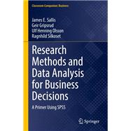 Research Methods and Data Analysis for Business Decisions