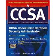 Ccsa Next Generation Check Point Certified Security Administrator Study Guide