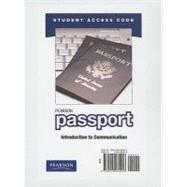 Pearson Passport Student Access Code Card for Introduction to Communication (standalone)
