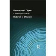 Person and Object: A Metaphysical Study