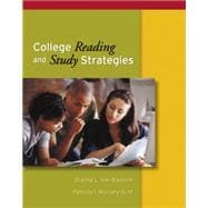 College Reading and Study Strategies (with InfoTrac)