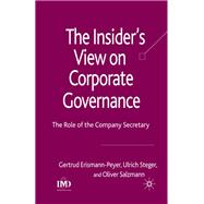 The Insider's View on Corporate Governance