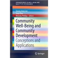 Community Well-being and Community Development