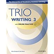 Trio Writing Level 3 Student Book with Online Practice