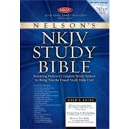 Nelson's Study Bible: New King James Version, Burgundy Bonded Leather