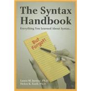 The Syntax Handbook: Everything You Learned About Syntax ...(but Forgot)