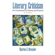 Literary Criticism : An Introduction to Theory and Practice