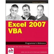 Excel<sup>®</sup> 2007 VBA Programmer's Reference