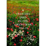 Officers Died in the Great War, 1914-1919