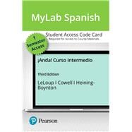MyLab Spanish with Pearson eText -- Access Card for 2020 Release -- for ¡Anda! Curso intermedio (Single semester access)