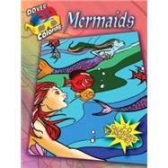 3-D Coloring Book--Mermaids