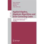 Applied Algebra, Algebraic Algorithms And Error-correcting Codes