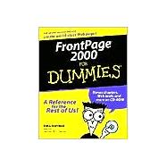 FrontPage 2000 For Dummies