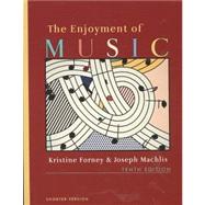 Enjoyment of Music, Shorter Tenth Edition + Student Resource DVD + Norton Recordings, Shorter Version (4 CDs)