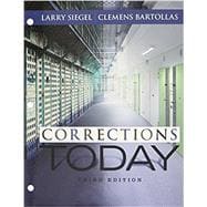 Bundle: Corrections Today, Loose-leaf Version, 3rd + LMS Integrated for MindTap Criminal Justice, 1 term (6 months) Printed Access Card