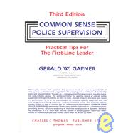 Common Sense Police Supervision