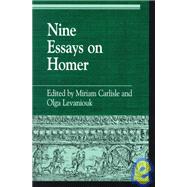 Nine Essays on Homer