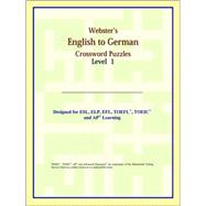 Webster's English to German Crossword Puzzles