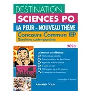 Destination Sciences Po Questions contemporaines 2023 - Concours commun IEP