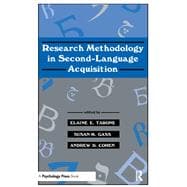 Research Methodology in Second-Language Acquisition