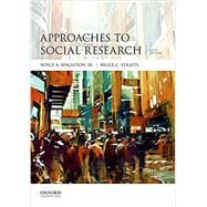 APPROACHES TO SOCIAL RESEARCH